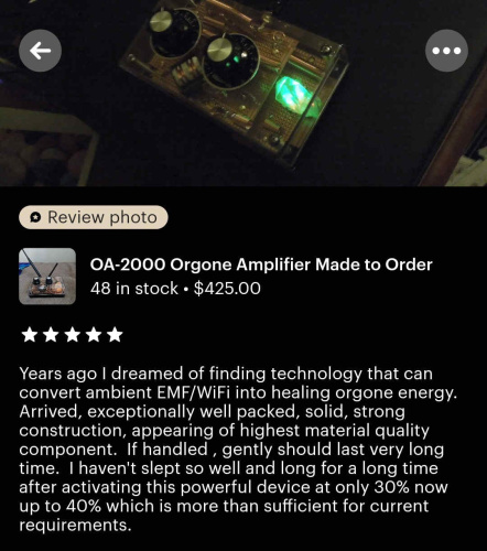 orgone amplifier testimonial 4